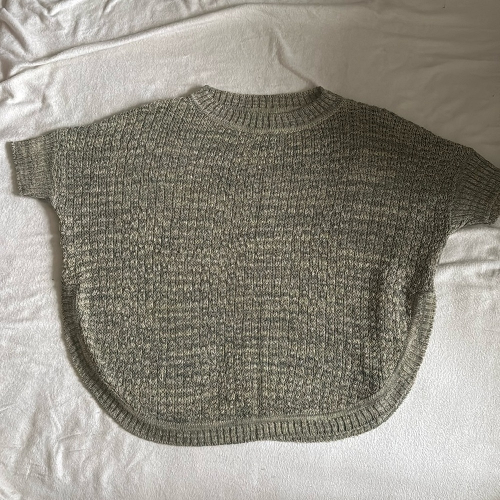 SARAH PACINI rare green linen sweater